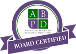 ABPD board certificed badge